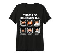 Funny Squirrels Lover Things I Do In My Spare Time Squirrel Camiseta Premium