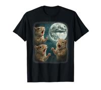 Funny Squirrels Reacción A OVNI Avistamiento Luna Llena Alien Camiseta