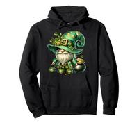 Funny St Patricks Day GNOME For Women Men Kids Leprechaun Sudadera con Capucha