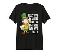 Funny St. Patrick's Day Irish Bar Drinking Camiseta Premium
