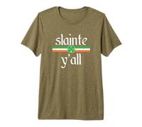 Funny St Patricks Day Shirt Irish Toast Cheers Slainte Y'all Camiseta Premium