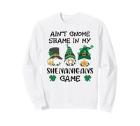 Funny St Patricks GNOME Prone to Shenanigans with My Gnomies Sudadera