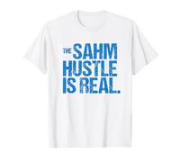 Funny Stay At Home Mom - El ajetreo SAHM es Real Camiseta