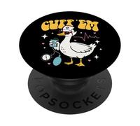Funny Stay Silly Goose Horrors Are Endless Meme Regalos PopSockets PopGrip Adhesivo