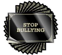 Funny Sticker Funky | Autumn Wall Stop Bullying for Best (6 x 9 cm)