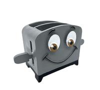 Funny Storage Cute Brave Little Toaster - Soporte para esponja de cocina