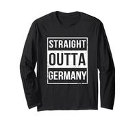 Funny: Straight Outta Germany | German | Europe Manga Larga
