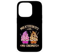 Funny Strawberry Milkshake with My Gnomies Cute Summer GNOME Carcasa para iPhone 14 Pro