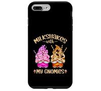 Funny Strawberry Milkshake with My Gnomies Cute Summer GNOME Carcasa para iPhone 7 Plus/8 Plus