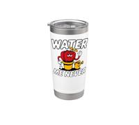 Funny Succulent Plant Killer Water Me Never Gardening Vaso térmico de acero inoxidable de doble pared