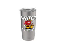 Funny Succulent Plant Killer Water Me Never Gardening Vaso térmico de acero inoxidable de doble pared