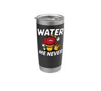 Funny Succulent Plant Killer Water Me Never Gardening Vaso térmico de acero inoxidable de doble pared