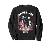Funny Summer Camp 2026 Alien Host Crew Aventura del Personal Sudadera