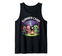 Funny Summer Camp 2026 Alien UFO Director de Equipo Camiseta sin Mangas