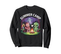 Funny Summer Camp 2026 Alien UFO Director de Equipo Sudadera