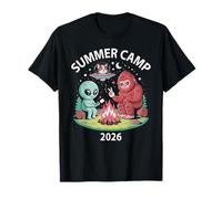 Funny Summer Camp 2026 Alien UFO Personal Escuadrón Director Enfermera Camiseta
