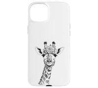 Funny Summer Giraffe Animal Zoo and Safari Carcasa para iPhone 15 Plus