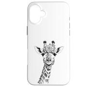 Funny Summer Giraffe Animal Zoo and Safari Carcasa para iPhone 16 Plus