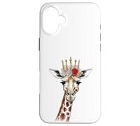 Funny Summer Giraffe Animal Zoo and Safari Carcasa para iPhone 16 Plus