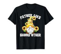 Funny Sunflower Dad Graphic For Men Grandpa Gardening GNOME Camiseta