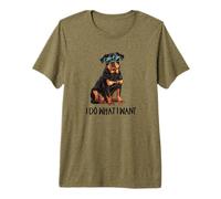 Funny Sunglasses I Do What I Want Rottweiler Lover Camiseta Premium