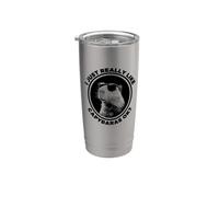 Funny Sunglasses Logo Lover I Just Really Like Capybaras Ok Vaso térmico de acero inoxidable de doble pared