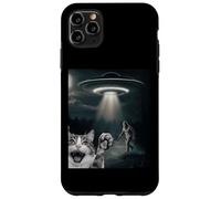 Funny Surprised Cat Selfie with Sasquatch - Bigfoot Adventur Carcasa para iPhone 11 Pro MAX