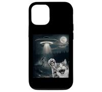 Funny Surprised Cat Selfie with Sasquatch - Bigfoot Adventur Carcasa para iPhone 12/12 Pro
