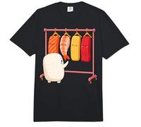 Funny Sushi Rice Character Shopping for Neta Outfits Cute Comfort Colors Adult Heavyweight T-Shirt
