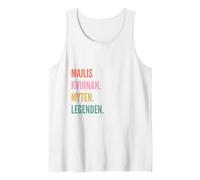 Funny Swedish First Name Design - Maj-lis Camiseta sin Mangas, Hombre, Blanco, L