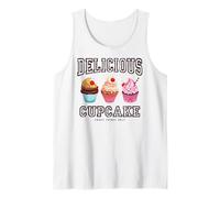 Funny Sweet Cupcakes, Birthday Cakes, Delicious Cupcakes Camiseta sin Mangas