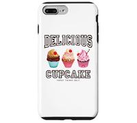Funny Sweet Cupcakes, Birthday Cakes, Delicious Cupcakes Carcasa para iPhone 7 Plus/8 Plus