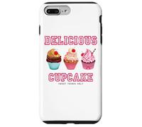 Funny Sweet Cupcakes, Birthday Cakes, Delicious Cupcakes Carcasa para iPhone 7 Plus/8 Plus