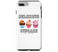 Funny Sweet Cupcakes, Birthday Cakes, Delicious Cupcakes Carcasa para iPhone 7 Plus/8 Plus