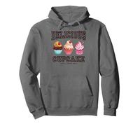 Funny Sweet Cupcakes, Birthday Cakes, Delicious Cupcakes Sudadera con Capucha