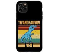 Funny T Rex Dinosaur Cartoon Retro Speech Gag Carcasa para iPhone 11 Pro MAX