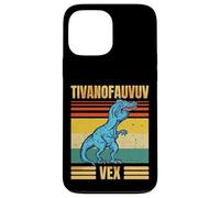 Funny T Rex Dinosaur Cartoon Retro Speech Gag Carcasa para iPhone 13 Pro MAX