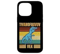 Funny T Rex Dinosaur Cartoon Retro Speech Gag Carcasa para iPhone 14 Pro MAX