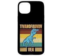 Funny T Rex Dinosaur Cartoon Retro Speech Gag Carcasa para iPhone 15 Plus