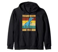 Funny T Rex Dinosaur Cartoon Retro Speech Gag Sudadera con Capucha