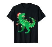 Funny T-Rex Dinosaur, Christmas New Year Holiday Present Fun Camiseta