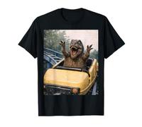 Funny T-Rex Roller Coaster Meme Silly Graphic Dino Camiseta