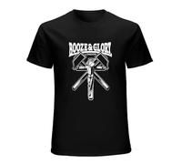 Funny T Shirt Booze and Glory Crucified Tshirt Men Clothing Men Short Sleeve Tops Ropa Hombre Camisetas De Mujer Size 3XL