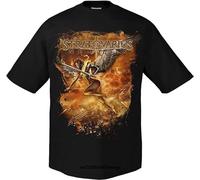 Funny t Shirts Stratovarius Nemesis - Camiseta de algodón para hombre con impresión digital de verano, Negro , L