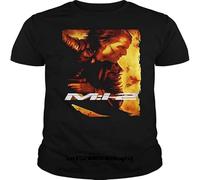 Funny T Shirts Tom Cruise Mission Impossible 2 Fashion Tshirt Men T-Shirt Black M