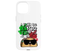 Funny Tacos Squad al Pastor Mexican Food Lover Spanish Team Carcasa para iPhone 15