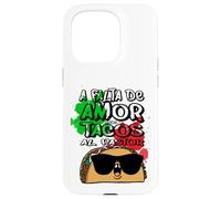 Funny Tacos Squad al Pastor Mexican Food Lover Spanish Team Carcasa para iPhone 15 Pro