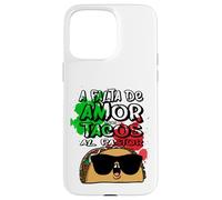 Funny Tacos Squad al Pastor Mexican Food Lover Spanish Team Carcasa para iPhone 15 Pro MAX