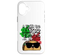 Funny Tacos Squad al Pastor Mexican Food Lover Spanish Team Carcasa para iPhone 16 Plus