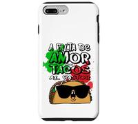 Funny Tacos Squad al Pastor Mexican Food Lover Spanish Team Carcasa para iPhone 7 Plus/8 Plus